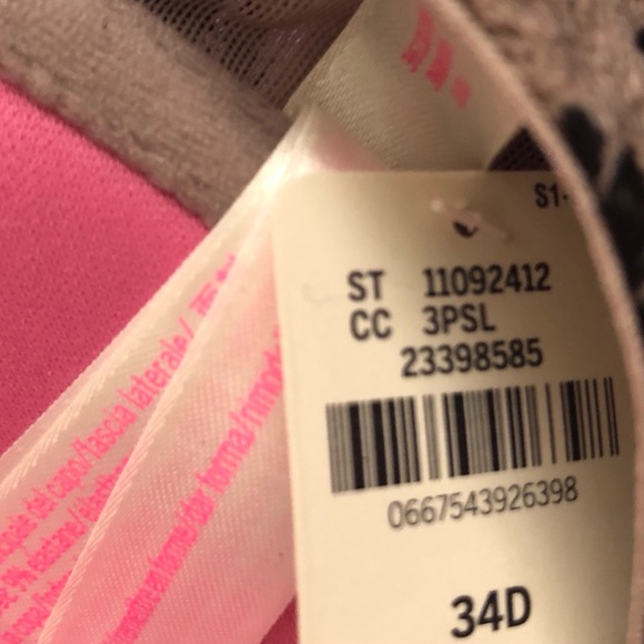 PINK Victoria’s Secret lace bra 34D - Picture 3 of 6